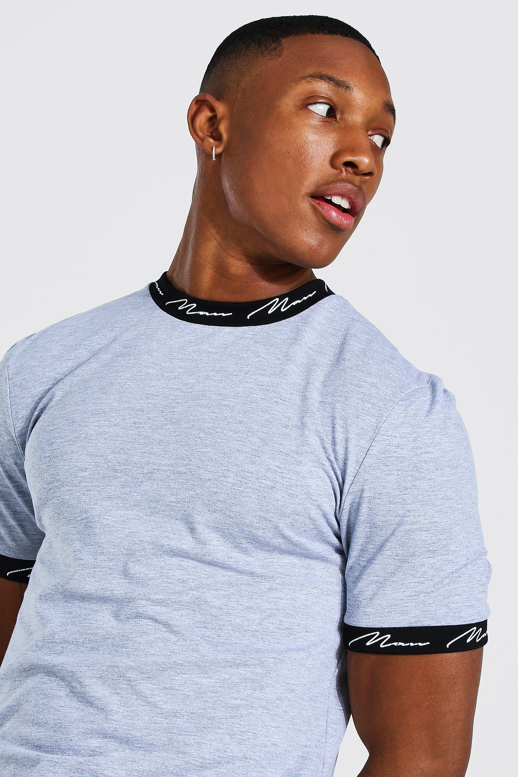 Calvin klein ringer t shirt online